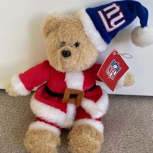 New York Giants Santa Bear